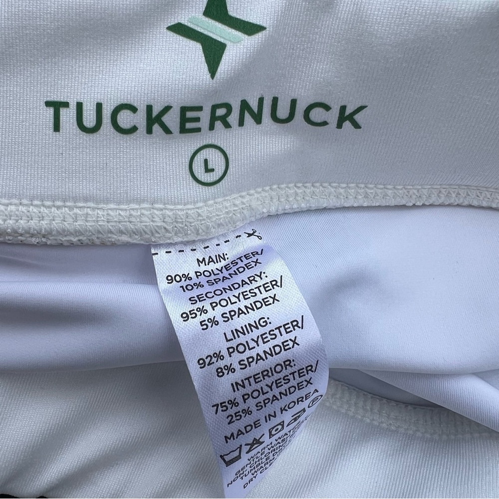 Tuckernuck Tnuck sports White and Fresh Buds 15 Inch Naomi Tennis Skirt large - Picture 9 of 9